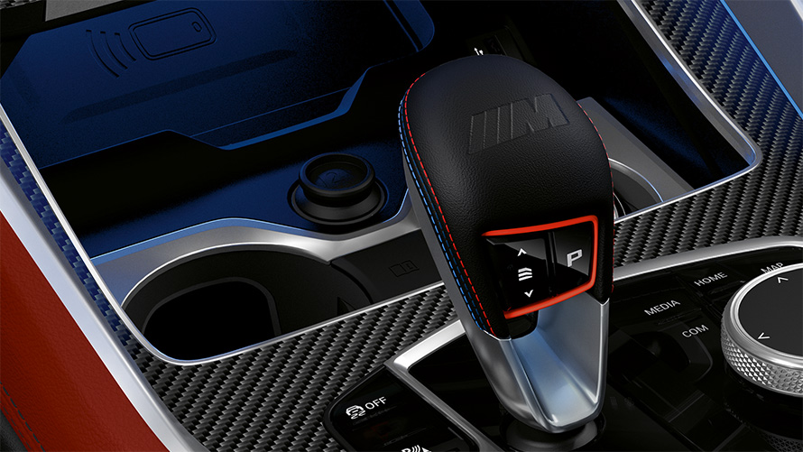 ذراع تحديد ترس السرعة M بالسيارة BMW X6 M Competition F96 2023