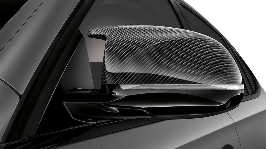 علب المرايا من الكربون M للسيارة BMW X6 M Competition F96 2023