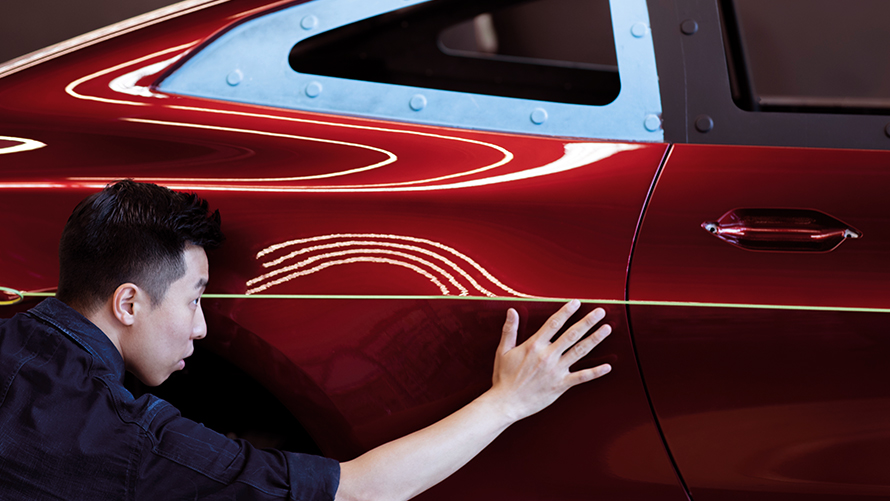 BMW Concept 4 design process measurement prototype 