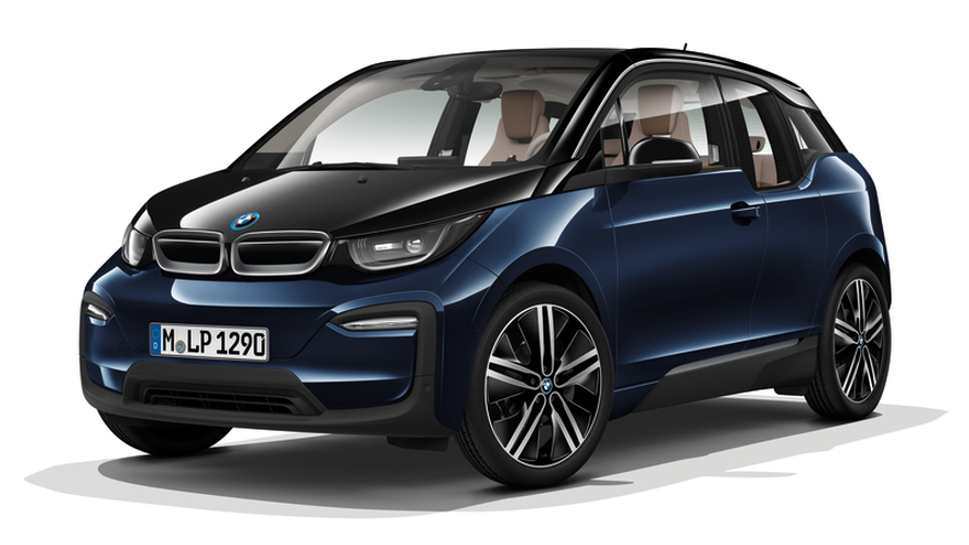 منظر جانبي للسيارة الكهربائية BMW i3 I01