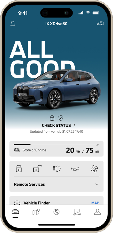 My BMW App